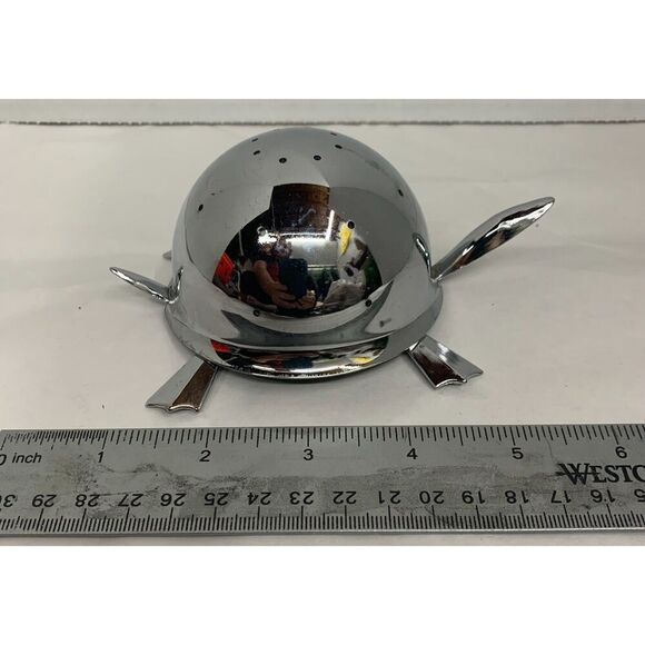 IRVINWARE TURTLE HORS D'OEURVE APPETIZER TOOTHPICK VINTAGE charcuterie holder - Picture 1 of 9